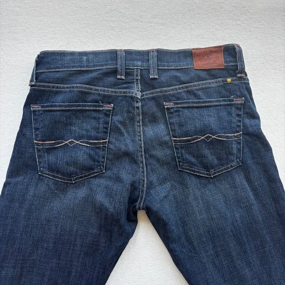 Lucky Brand Sienna Cigarette Jeans Women 6/28 Dark Wash Indigo Slim Fit Denim - Picture 9 of 11